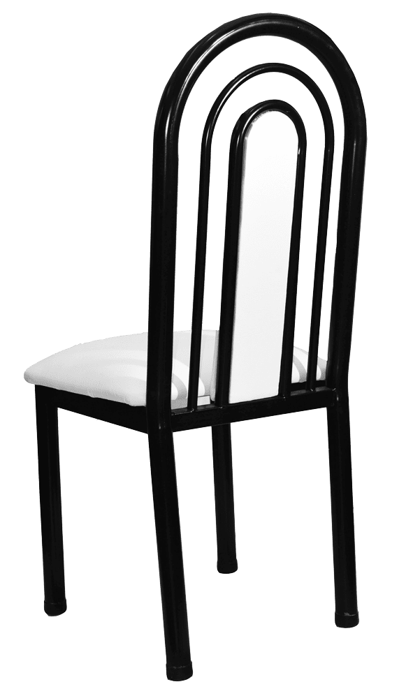 silla blanco y negro