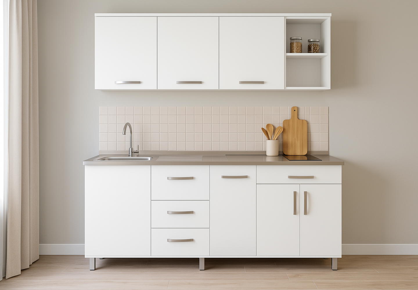 Muebles de cocina: claves para un espacio práctico y ordenado