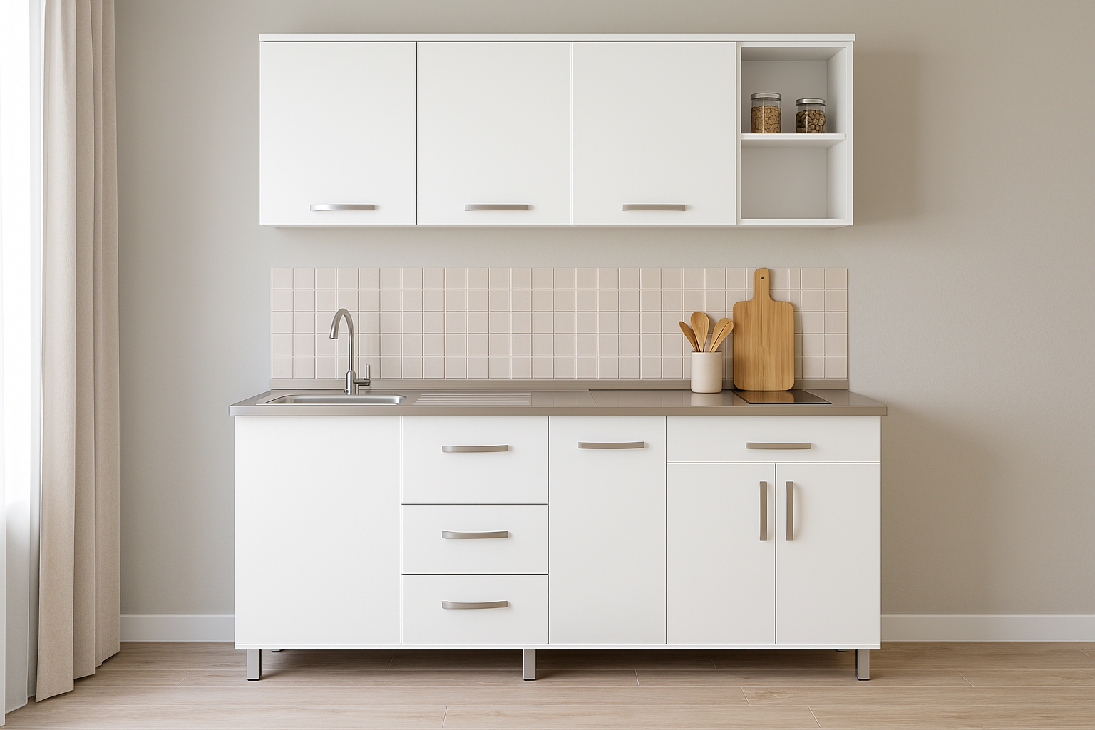 Muebles de cocina: claves para un espacio práctico y ordenado